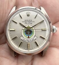 Rolex Oyster Perpetual Air-King Ref 5500 Forças Armadas da Arábia Saudita logotipo mostrador relógio 1983 comprar usado  Enviando para Brazil