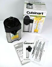 CUISINART CCJ-500 Pulp Control Citrus Juicer Black/Stainless Working for sale  Vail