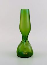 Pallme-König Art Nouveau vase in green mouth-blown art glass. Approx. 1910 for sale  Shipping to South Africa