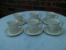  Set of 6 Bilton Spring Bouquet cups and saucers for sale  LINCOLN