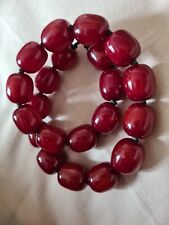 Cherry amber bakelite for sale  SOUTH MOLTON