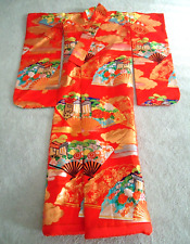 Uchikake Japanese Kimono Hanging Embroidered for sale  Shipping to South Africa