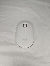 Usado, Mouse sem fio Logitech Pebble M350 - Branco testado funcionando com adaptador comprar usado  Enviando para Brazil