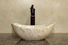 Stone sink bathroom for sale  Shipping to Ireland