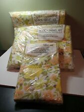 Vintage Springmaid No Iron Marvelaire Sheet Set QUEEN fitted & Flat & Pillowcase for sale  Shipping to South Africa