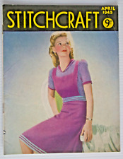 Stitchcraft magazine april for sale  UK