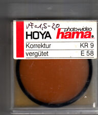58mm korrekturfilter hoya gebraucht kaufen  Recke