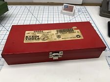 KLEIN 3/8 Drive Socket Set - Pcs Missing - RED Box - USA Made for sale  Shipping to South Africa