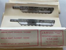 2x Jarvis Wellsaw 8'' Wavy Blades fits 400, 404, 420, 424, 444 - 1023128 for sale  Shipping to South Africa