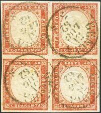Sardegna 1862 vitt. usato  Palermo