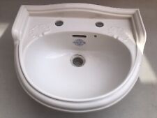 Staffordshire Vintage Style Charlotte Small Cloakroom Size 18” x 15” Wall Sink for sale  Shipping to South Africa