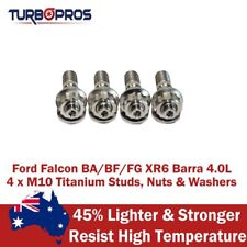 Coletor de escape de titânio para kit de parafuso prisioneiro turbo para Ford Falcon XR6 BA/BF/FG Barra comprar usado  Enviando para Brazil