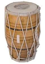 Wooden musical dholak for sale  Shipping to Ireland