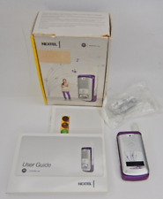 Usado, ¡Coleccionistas Motorola NEXTEL Digital i776W Púrpura! segunda mano  Embacar hacia Argentina