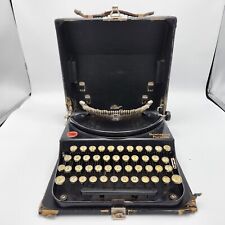 Vintage 1920s Remington Portable Typewriter in Built-In Case - Black AS-IS for sale  Shipping to South Africa