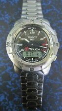 TISSOT T-TOUCH COMPASS TITANIUM WATCH - SAPPHIRE. ORIGINAL 42MM RUBBER STRAP for sale  Shipping to South Africa