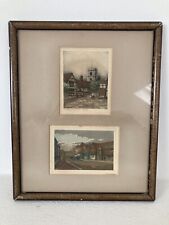 Antique watercolour painting for sale  HYDE