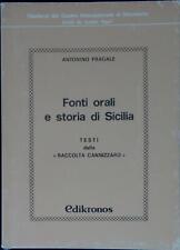 Fonti orali storia usato  Italia