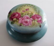 Bonbonnière céramique fleurs d'occasion  Beaumont-en-Véron