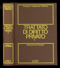 Trattato diritto privato. usato  Firenze