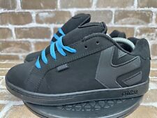 Etnies Fader Black Nubuck Skate Sneakers Shoes Lace Up Triple Black Mens Size 10 for sale  Shipping to South Africa