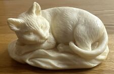 Vintage alabaster cat for sale  HAYWARDS HEATH