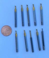  Lot 10 Solid Carbide Mini Micro Boring Bars Watchmaker Jewelry Lathe Threading , used for sale  Shipping to South Africa