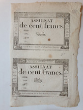 Assignats 100 francs d'occasion  Ancy-le-Franc