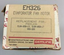 GEMLINE EM326 Motor do ventilador evaporador P122 GG326 comprar usado  Enviando para Brazil