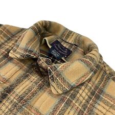 VTG Faconnable Men's 100% Wool Toggle Duffle Coat/Jacket Tan Plaid • Medium for sale  Shipping to South Africa