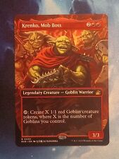 Krenko Mob Boss Anime Borderless NM/M Magic the Gathering Ravnica Remastered MTG for sale  Shipping to South Africa
