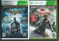 📦 Dead Island & Batman: Arkham Asylum (Edições de Jogo do Ano, Xbox 360) 🎮 comprar usado  Enviando para Brazil