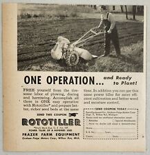 1947 print rototiller for sale  Sterling Heights