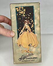 Schabacker's Boston Candy Co., antigua caja de chocolate vintage - 91907 segunda mano  Embacar hacia Argentina