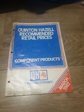 Quinton hazell recommended for sale  COVENTRY