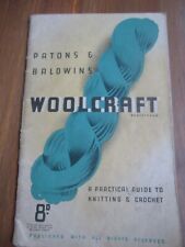Patons baldwin woolcraft for sale  WIGTON