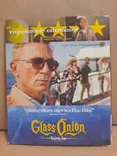 Glass Onion A Knives Out Mystery FYC Rian Johnson Daniel Craig Blu-Ray Netflix, usado comprar usado  Enviando para Brazil