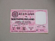 Football ticket scotland for sale  PORTSTEWART