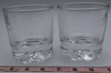 Set of 2 Whiskey Glasses with Mountain Themed Bottom for sale  Shipping to South Africa