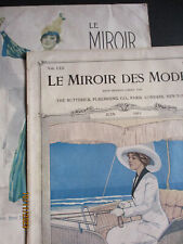 Antique miroir modes d'occasion  Expédié en Belgium