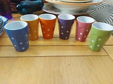 Six demi tasse for sale  OSWESTRY