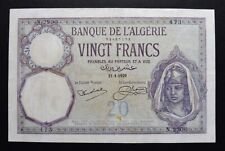 Algérie francs 21 d'occasion  Tonnay-Charente