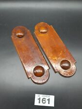 Pair antique wooden for sale  Shipping to Ireland