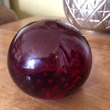 Vintage whitefriars ruby for sale  NEWPORT
