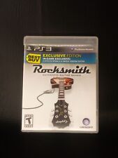 Rocksmith PS3 Sony PlayStation 3 2011 Ubisoft Best Buy Edition  for sale  Shipping to South Africa