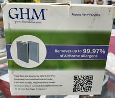 Filtro HEPA verdadeiro 2 peças para purificador de ar Pure Enrichment Pure Zone porta #PEAIRFIL, usado comprar usado  Enviando para Brazil