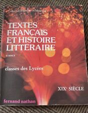Livre textes français d'occasion  Montigny-le-Bretonneux