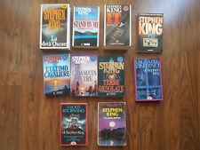 Lotto 10 libri Stephen King La Metà Oscura, Stand By Me, IT, A Volte Ritornano.. usato  Roma