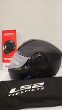  Casco modular de motocicleta LS2 Horizon negro mate talla LG #70 segunda mano  Embacar hacia Mexico