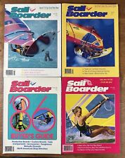 Used, Vintage Lot 4 1985-86 Sail Boarder International Magazine Sailboard Windsurfing for sale  Shipping to South Africa